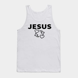 Jesus Name Above All Name Cool Inspirational Christian Tank Top